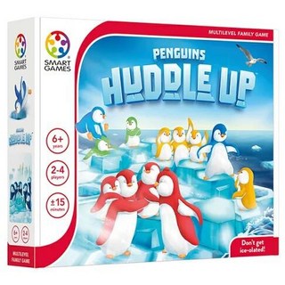Smart Games 企鵝家族 Huddle Up 適合 6 歲以上 2-4 人 多層次家庭遊戲