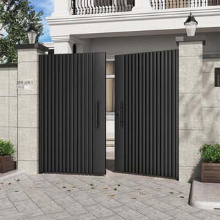 단독주택 대문 빌라 알루미늄 출입문 합금 시골 정원, 스타일9