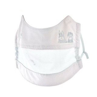 日本kusuguru數位印刷冷感口罩 防曬防紫外線防UV面罩立體速乾, 薄荷綠, 1個