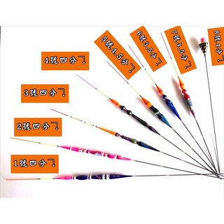 極靈敏穩定 手作 福壽 吳郭魚 釣蝦 烏鰡 溪釣 長標 蝦標 蝦竿 釣蝦竿 阿波 浮標 雞腸座 直立式 手工 蝦竿線組, 4號