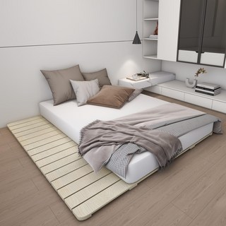 침대프레임 침대 저상형침대프레임 원목침대프레임, S