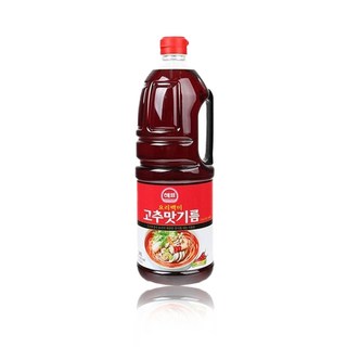 해표 요리백미 고추맛기름, 1.8L, 1개