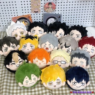 臺灣發貨 排球少年 日嚮翔陽 影山飛雄 月島螢 山口忠 動漫衕人 小糰糰 毛絨玩偶 公仔 挂件 挂飾 吊飾 鑰匙包包挂飾, 隨機亞克力掛件,10 公分, 1個