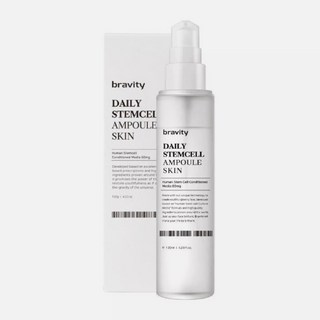 Bravity DAILY STEMCELL AMPOULE SKIN 人體幹細胞培養液精華 深層滋潤, 1件, 120ml