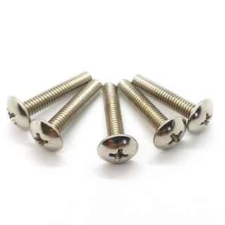 소량낱개/ 스텐트러스볼트 굵기4mm모음 우산머리볼트 트러스머신 십자볼트 (서스 SUS), M4, 20mm, 1개