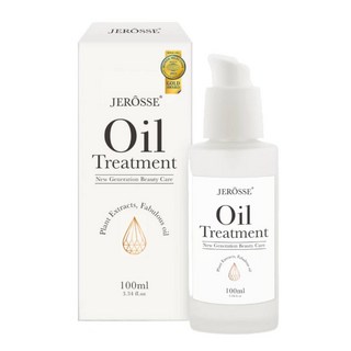 婕樂纖 JEROSSE® 小白瓶-全效賦活絲絨身體精華油 深層滋養、提升彈性、改善暗沉 打造絲滑美肌, 100g, 1個
