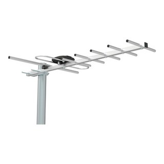 室外數位天線【魚骨型】強訊號區專用，提升訊號接收，享受清晰穩定的數位電視節目, 1個