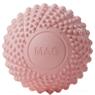 磁力效果筋膜球 按摩球 肌肉放鬆 瑜伽球 健身球, 磁力筋膜球【櫻花粉】, 1個