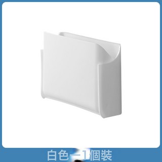 DFMEI 摺疊壁掛麪膜收納盒衛生間免打孔化妝品盒子防塵衛生巾整理收納盒, 1個, 如圖