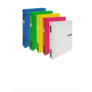 에코청운 칼라칩 투명 3공 D링 바인더 3cm A4, 노랑 (YELLOW), 20개