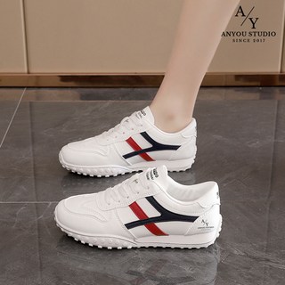 ANYOU 여성 미끄럼방지 스니커즈 캐주얼 발편한 운동화