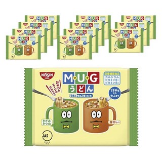 NISSIN 日清 馬克杯麵 豆皮口味+豬肉咖哩口味 4包入, 12個, 94g