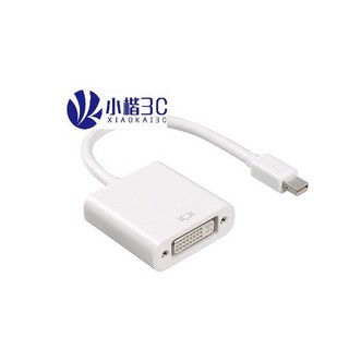 MIni DP 轉 DVI 迷你DP 轉 DVI 轉接線 - 台灣現貨，輕巧便攜，即插即用，高解析度影像傳輸, 1個