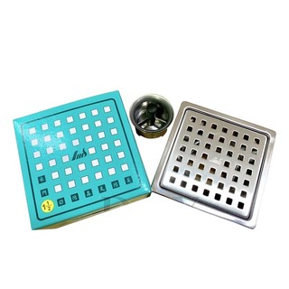 DIY合作社 阿木師 10*10 地排 1吋半 2吋 第三代 白鐵水門 集水槽 排水地板落水頭 防臭防蟲 排水, 1個