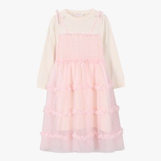 로엠걸즈 쇼핑점 레이어드티 샤롱 원피스 RGOM258Y1