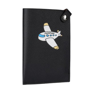픽101 단추형 비행기 여권케이스