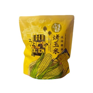 【滬尾漁家】醬香烤玉米(120g/袋)-黃金比例火候烘烤.粒粒飽滿香氣四溢, 1個, 120g