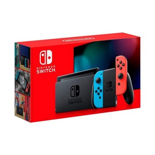 Nintendo Switch 본체 (닌텐도 스위치) Joy-Con(L) 네온 블루(R) 네온 레드, 1개, 상세페이지 참조