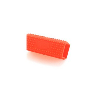 펫토리아 실리콘 브러쉬 오렌지 LWS-5518, 오렌지LWS5518, 1개