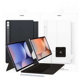 아트박스/삼성전자 삼성 갤럭시탭S10 울트라 AI 키보드 북커버 EF-DX925, 화이트, 화이트, 1개