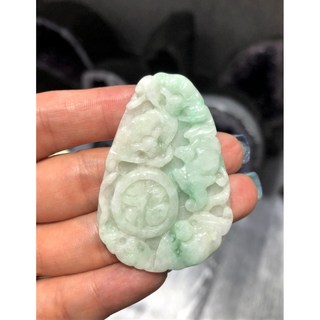 《彩雅寶石精品》翡翠吉祥系列﹣五福臨門掛墜 CG-005, 1個