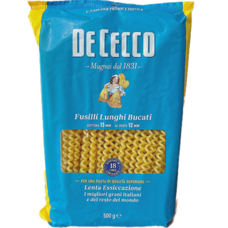 DE CECCO 得科 螺旋長麵 捲捲麵 義大利麵 QQ麵 IG爆紅 螺旋義大利麵, 500g, 1個