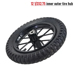 12 인치 미니 오토바이 풍선 타이어 내부 튜브 휠 림 12 1/2x2.75 소형 차량 부품에 적합, 02 wheel