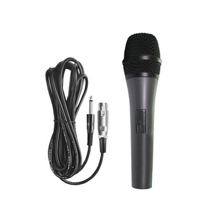 【WIDE VIEW】5M專業動圈式有線金屬麥克風-黑(卡拉OK 話筒 有線麥克風 演講麥克風/PH-600A)
