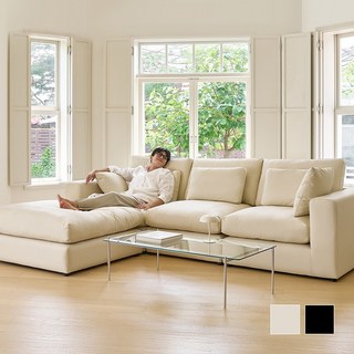 [무료설치배송+10만원 즉시할인] 휴도 동백 2900 모듈형 4인용 소파 카우치 가죽 쇼파 (쿠션증정)