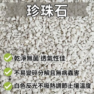 【醬米資材】珍珠石 天然排水通氣介質/ 珍珠石分裝包 - 園藝盆栽排水通氣優質介質, 1個