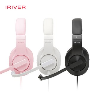 아이리버 유선 게임 게이밍 어린이 학습용 인강용 어학용 헤드셋 30, 화이트