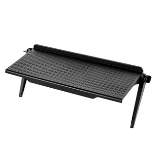 電視螢幕置物架, 黑色【大號】 31x12x4 cm, 1個