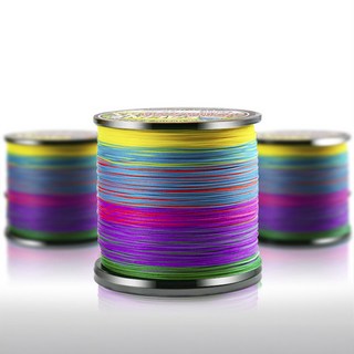 코지스 오색 합사줄 8합사줄 합사낚시줄 다이니마 독일원사 대용량합사줄 500M, 1개