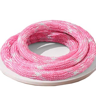 織帶呼拉圈 針織呼拉圈 加長 核心訓練 腰腹 居家健身 小蠻腰, 軟式呼拉圈【彩粉】送收納袋, 1個, 1.5kg