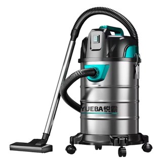 YUEBA悅霸吸塵器，45升大容量，159000Pa大吸力，家用/工業/商業多用途，附多種配件, 銀灰色, 30L甄選旗艦款【2800W純銅電機】9米線丨5米管