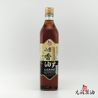 元福蔴油 特級小磨香油520ml-北港麻油老店水洗法製油, 1個, 520ml 玻璃瓶