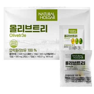 네츄럴올가 지중해 올리브오일 트리 캡슐, 1박스, 42정