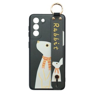 신서엔코 갤럭시 케이스 일러스트 핸드 스트랩 핸드폰케이스