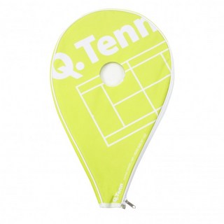큐텐 테니스 스윙커버 반커버 MP 미드플러스 사이즈, 네온 옐로우, 1개