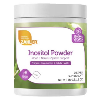 Zahler 肌醇甘氨酸粉 2500mg, 1個, 330g