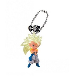 BANDAI 七龍珠超UDM THE BEST 33 轉蛋 扭蛋 吊飾 孫悟空 全5款, 1個, C款/悟吉塔3X130