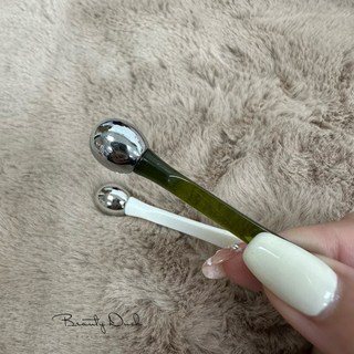 眼霜精華導入棒, 1個, 眼部按摩棒綠色 ( 附贈盒子 )