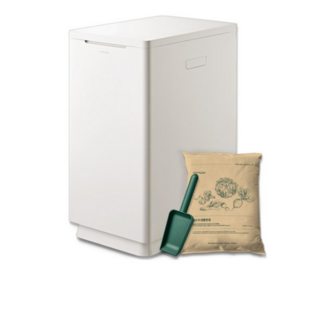 웰싱 더 라인 미생물 음식물처리기 가정용, AHW-A25DW, 샌디화이트 색상