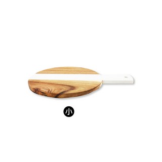 相思木大理石拼接圓形Pizza板 小尺寸 點心托盤 麵包板, 1個, 相思木大理石圓形Pizza板-小22cm