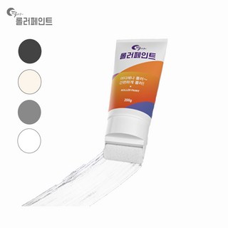 달나라롤러페인트 간단보수용, 그레이, 200g, 1개