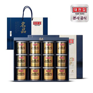 대천김 명품 세트 30g 12캔, 1개, 선택완료
