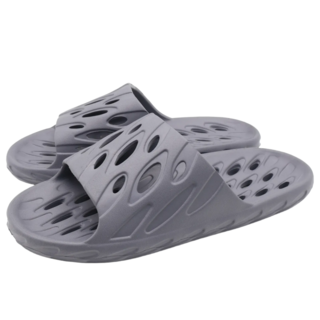 라미슈즈 물빠짐 물때 안끼는 욕실화 미끄럼방지 THE 리프 욕실 슬리퍼, 1개, 다크그레이