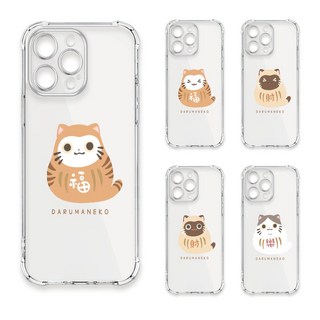 TRON 三星 A52/52s 達摩貓單圖系列 四角防摔 軟殼 手機殼 (24H快速出貨)