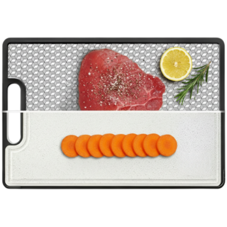 키치넬리 칼집 안나는 양면 스텐도마, 큐브 실버, 1개