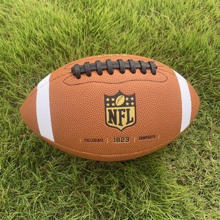 橄欖球 美式足球 美式橄欖球成人標準比賽訓練3/6/9號兒童青少年腰旂練習運動, 9號nfl手感超好推薦, 1個